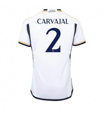 Real Madrid Daniel Carvajal #2 Replika Hjemmebanetrøje 2023-24 Kortærmet